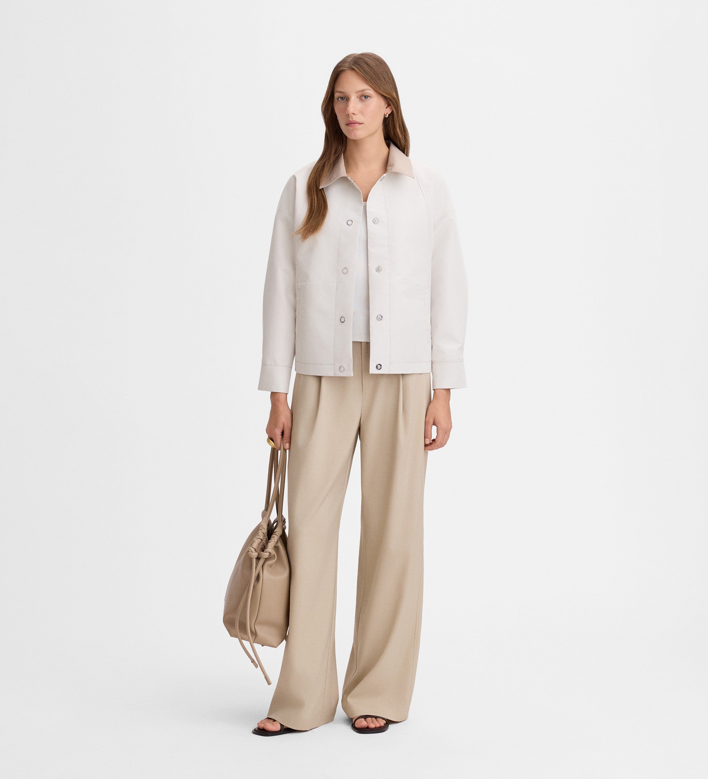 Short reversible parka