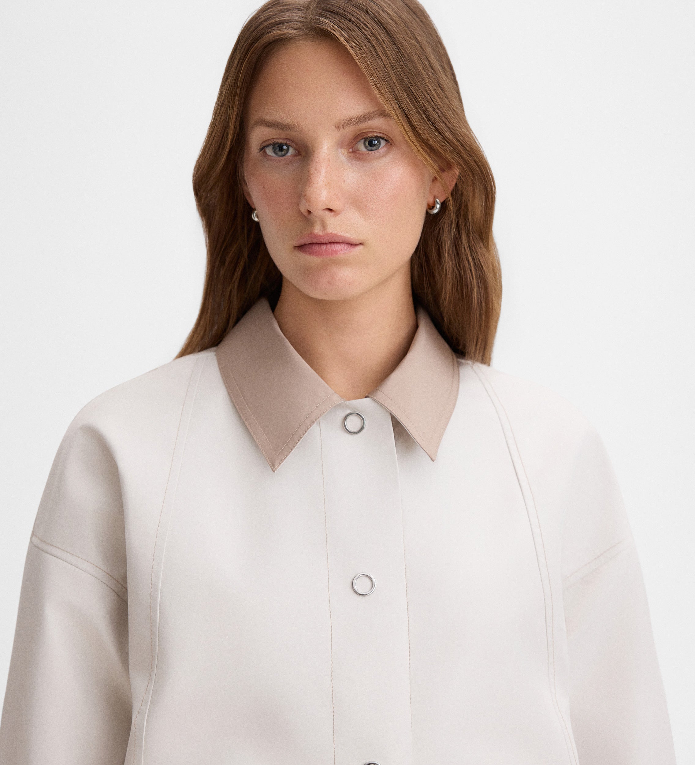 Short reversible parka