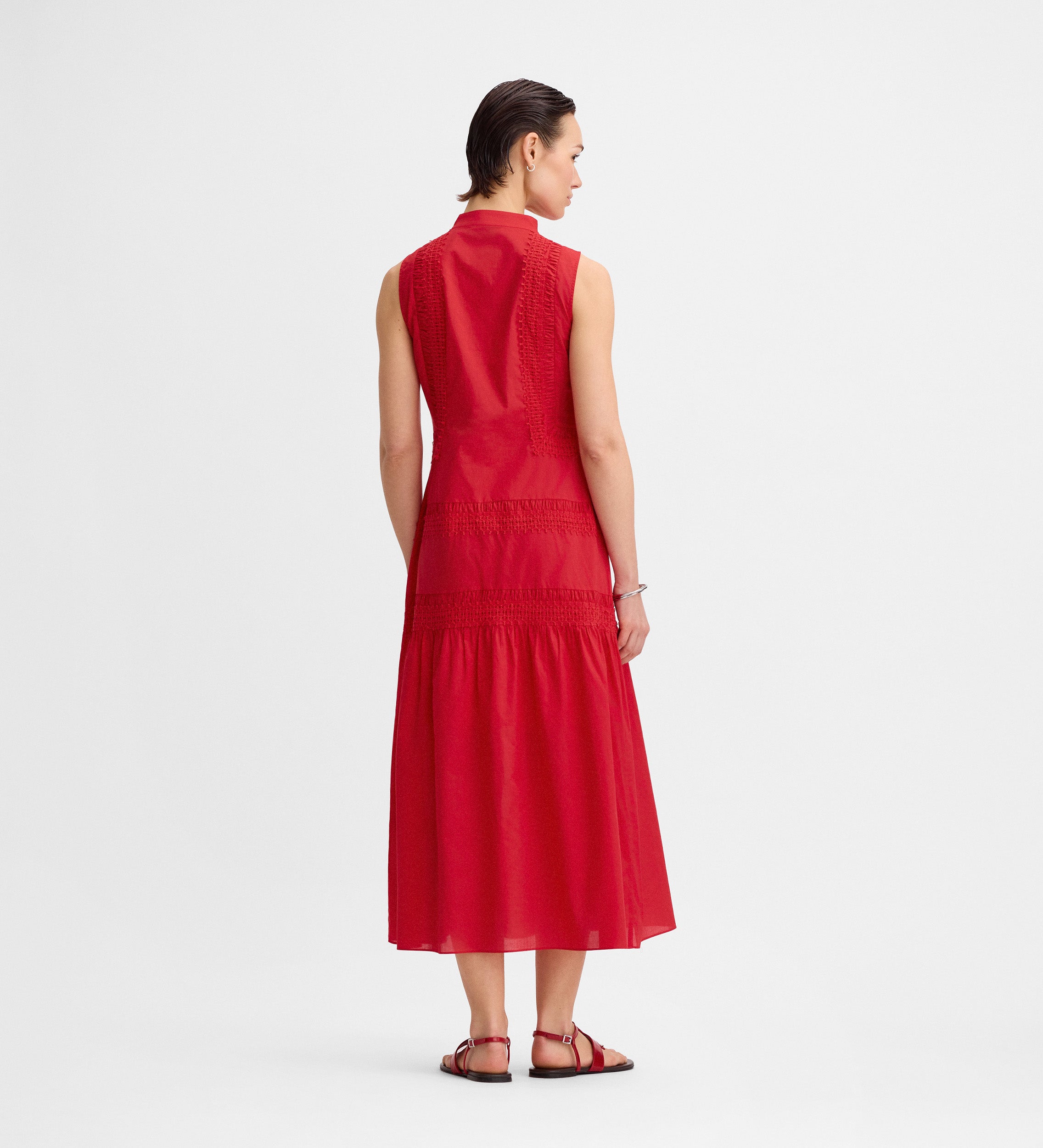 Lace midi dress