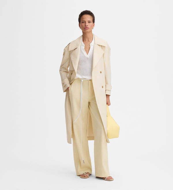 Wide straight pants