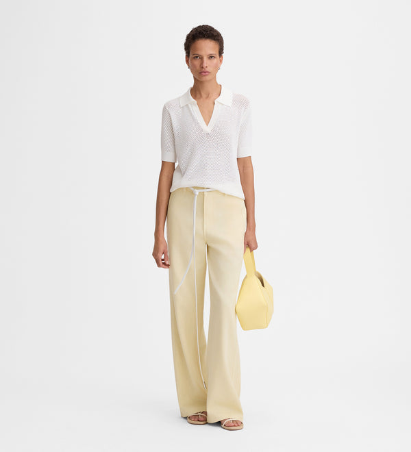 Wide straight pants