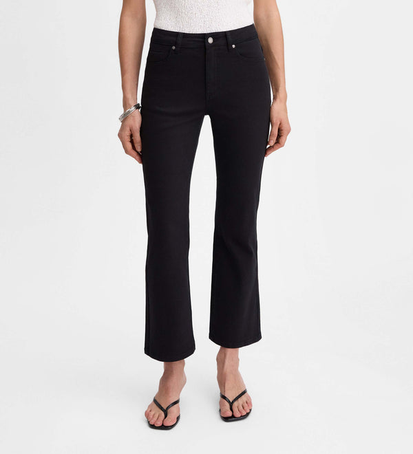 Pantalón crop acampanado