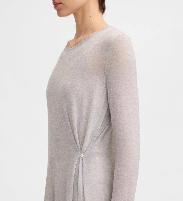 Fitted detail sweater