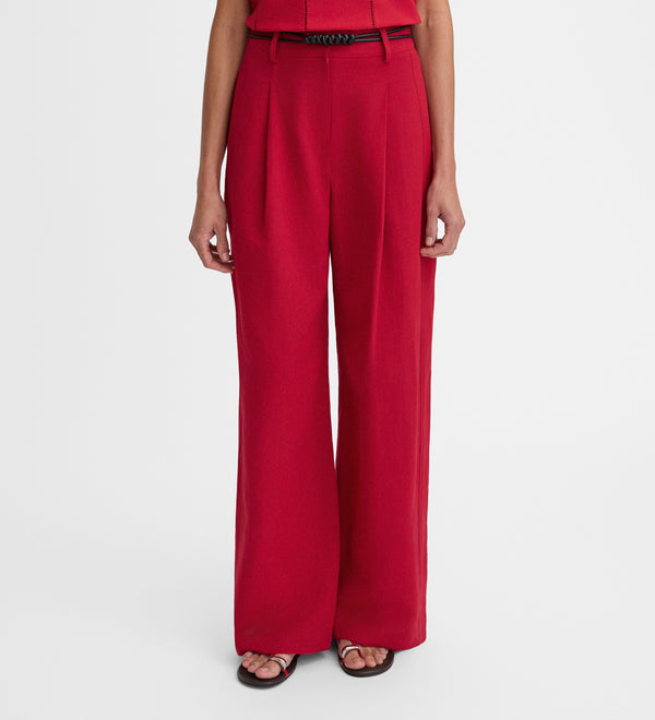 Pantalón ancho pinzas