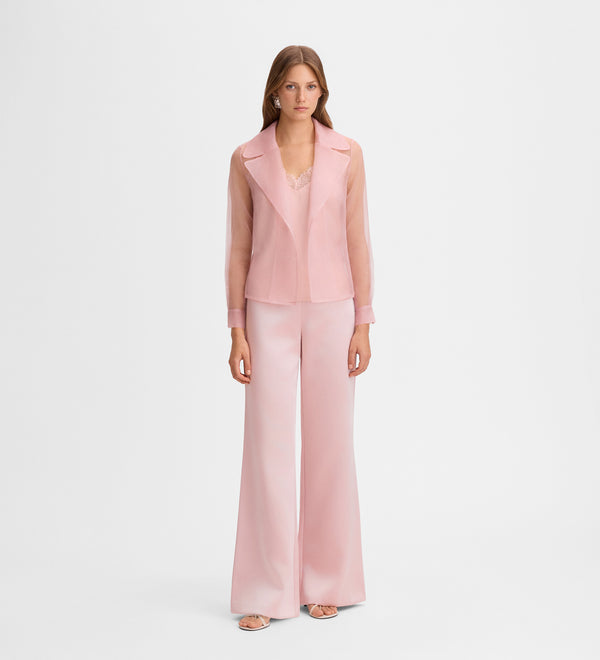 Chaqueta de organza