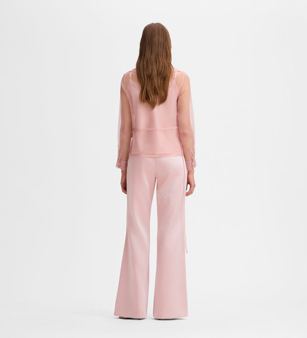 Chaqueta de organza