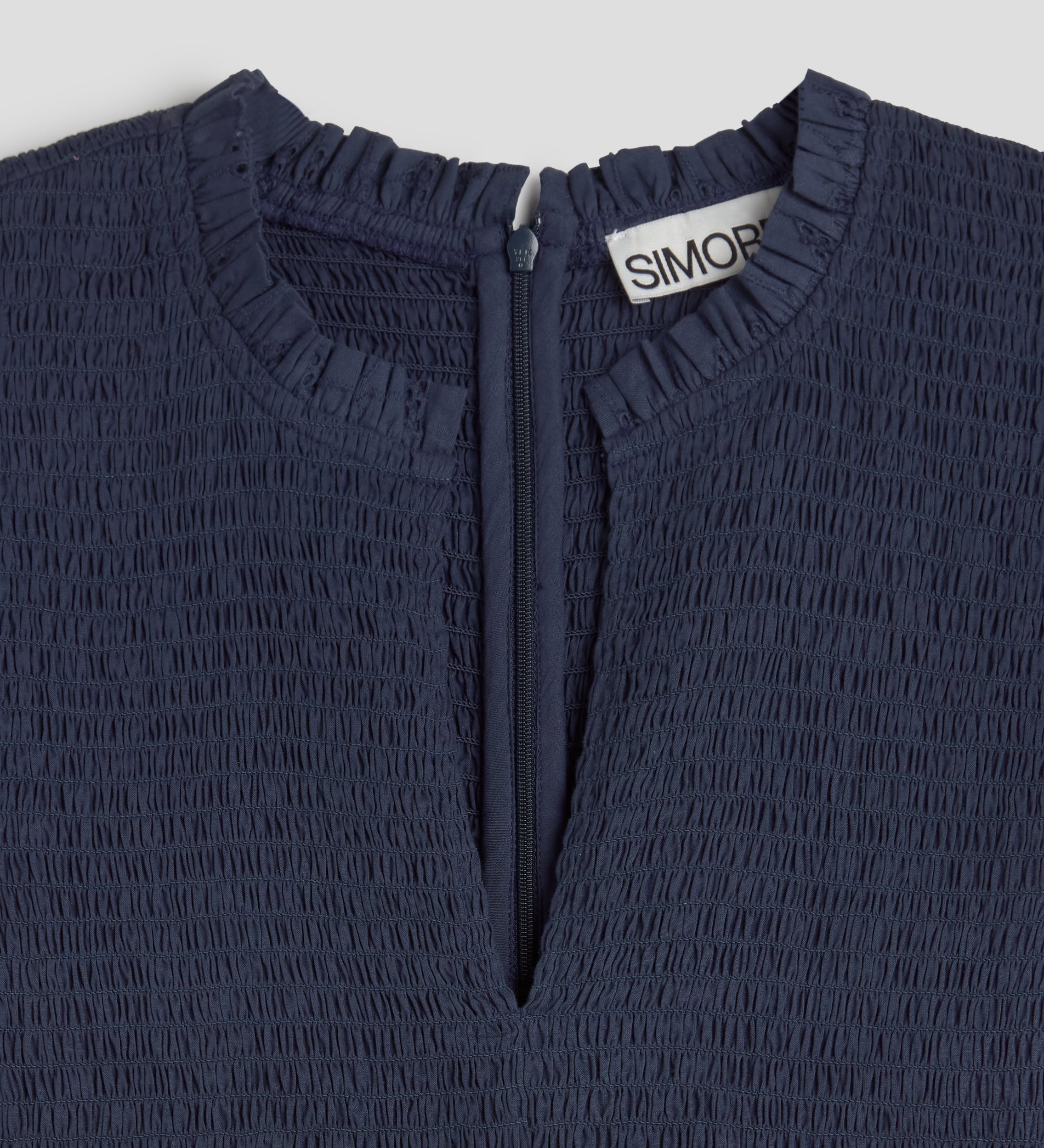 Embroidered cotton dress