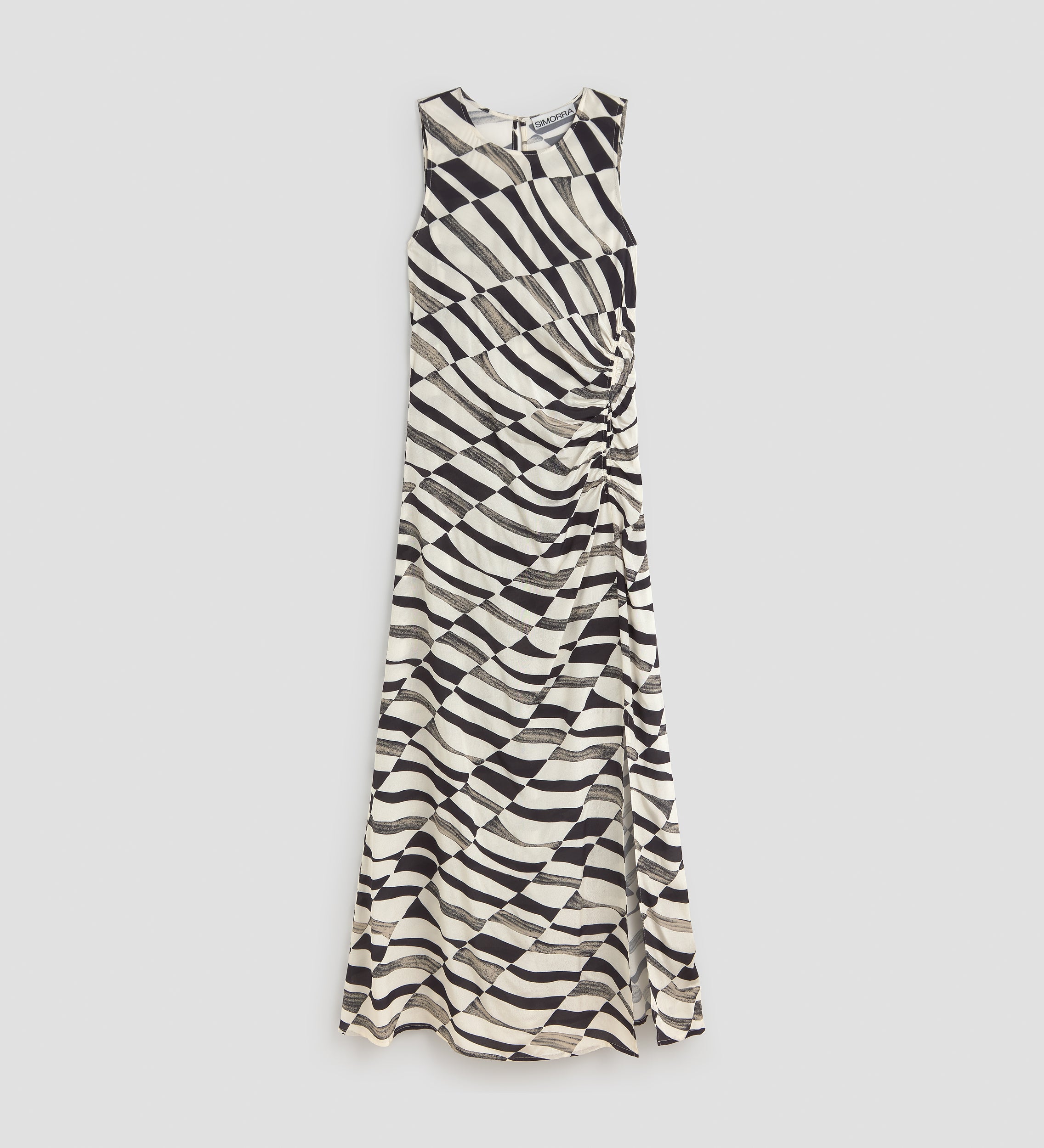 Long printed dress