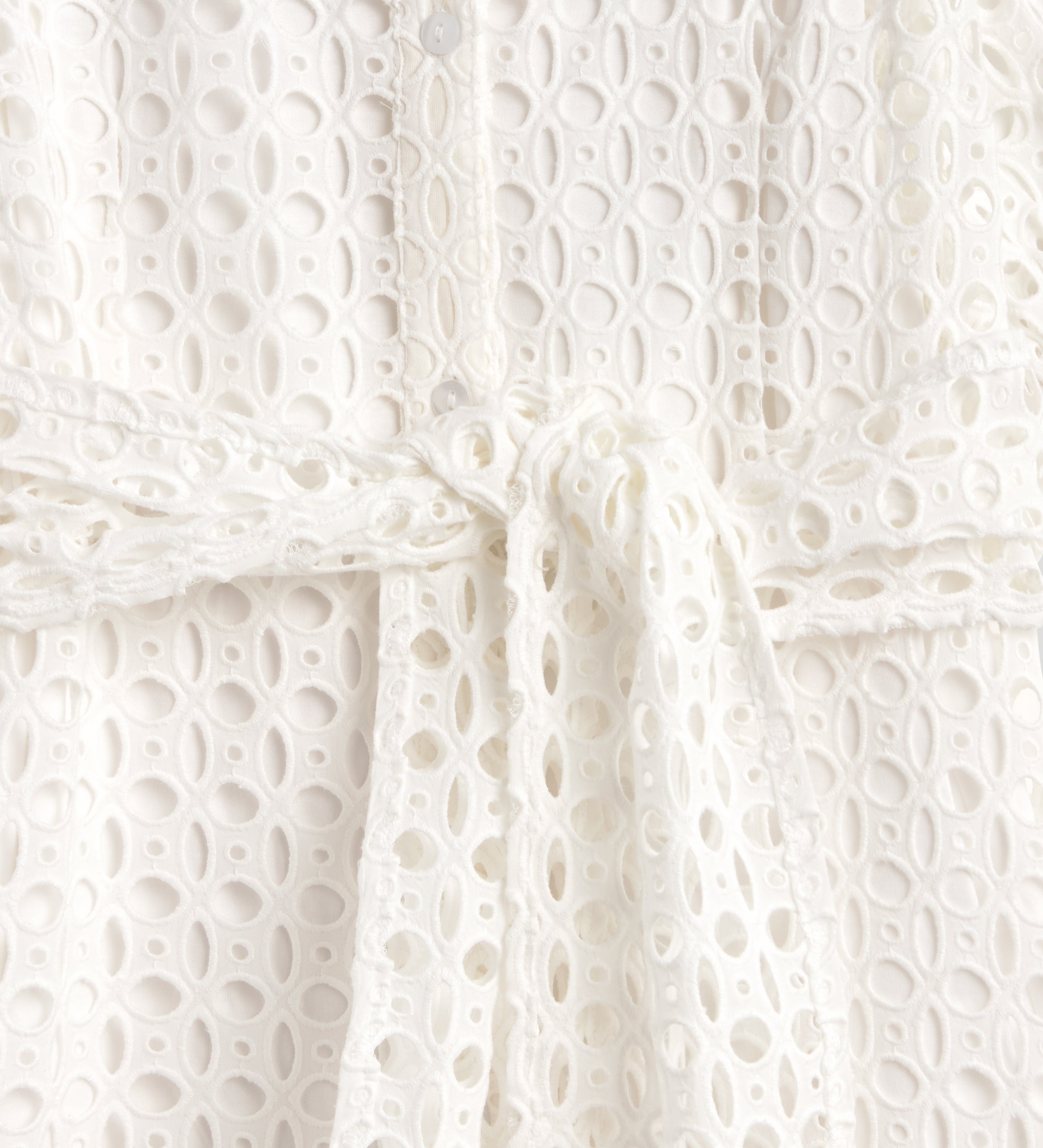 Embroidered cotton dress