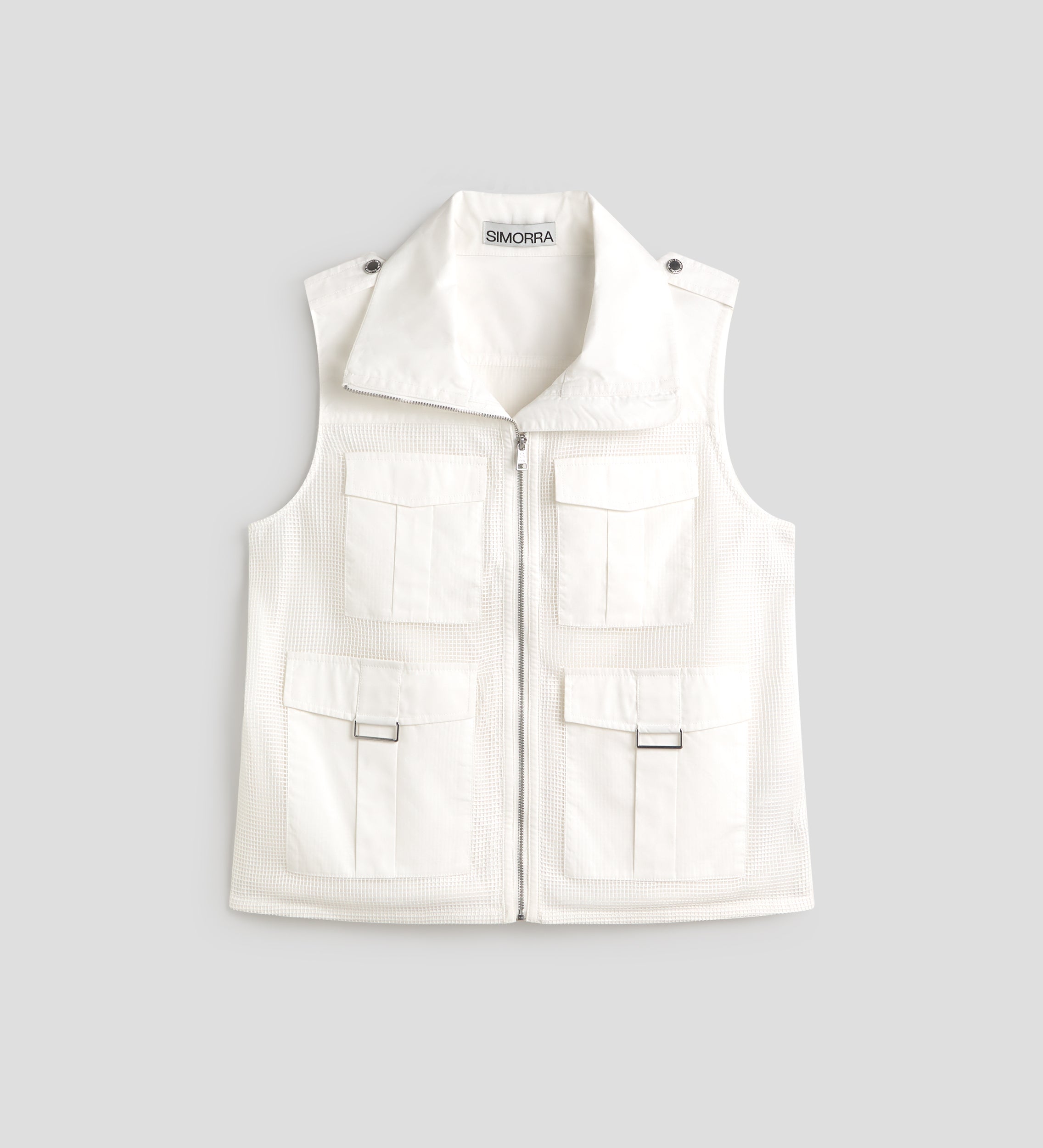 Mesh safari vest