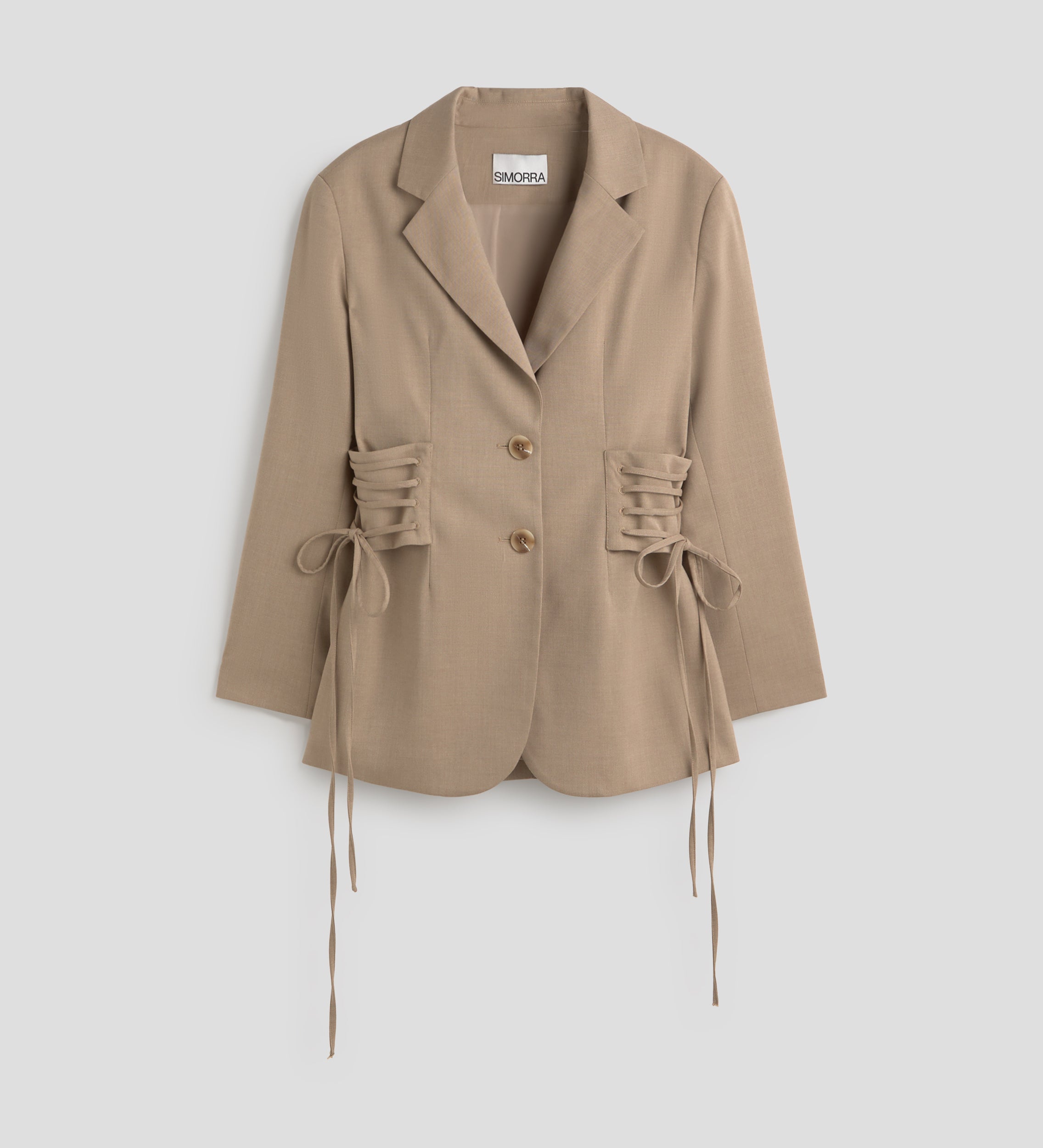 Americana detalle corsetero