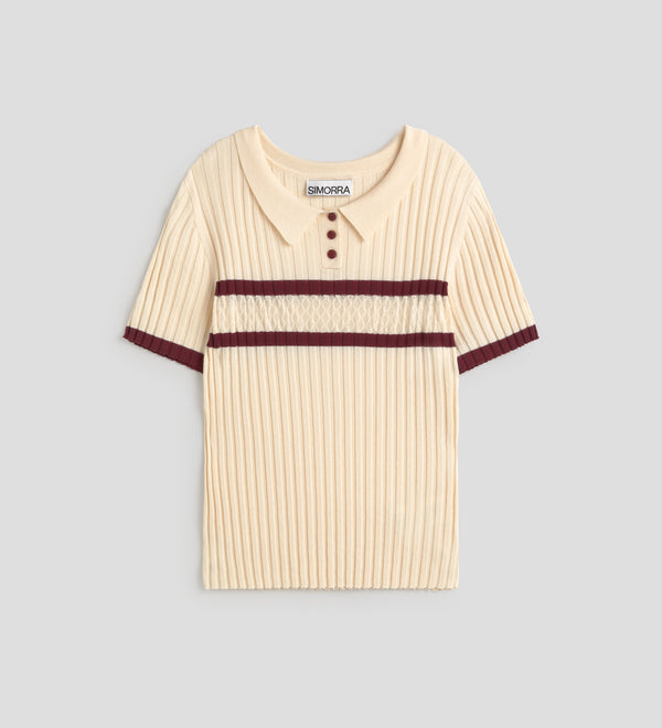 Polo punto canalé