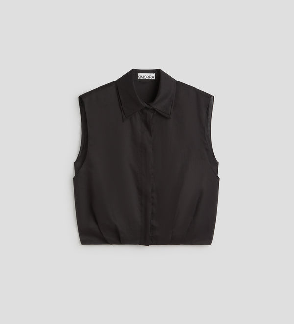 Camisa corta superposición