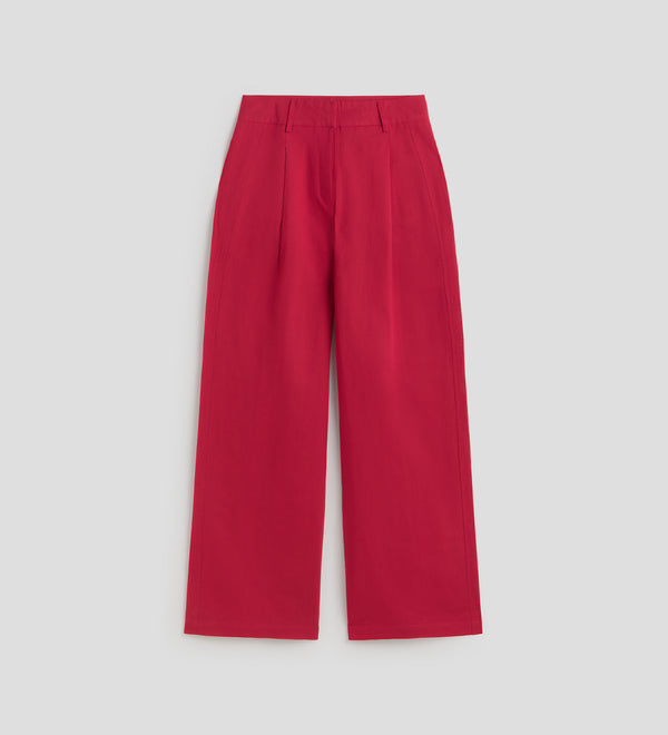 Pantalón ancho pinzas